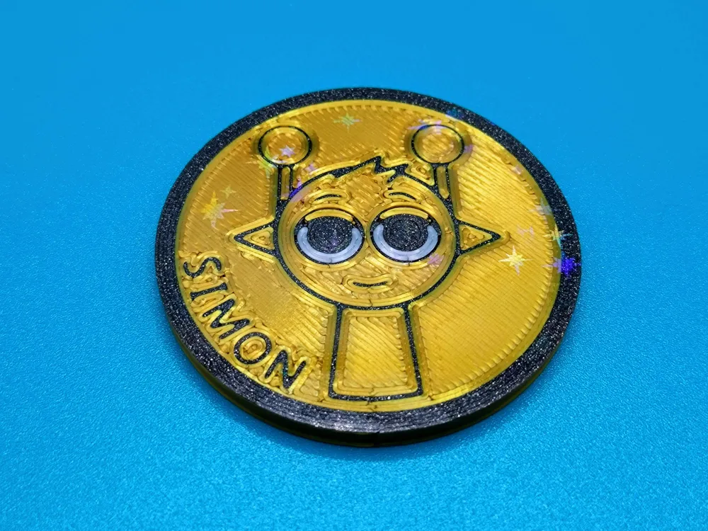 Coin Sprunki Simon Sprunki coin by 3D PRINT - MakerWorld
