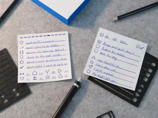 Journal Stencils for Post-Its and Square Notes