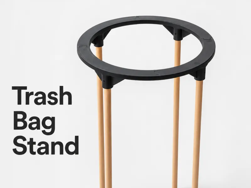 Modular 120L Trash Bag Stand