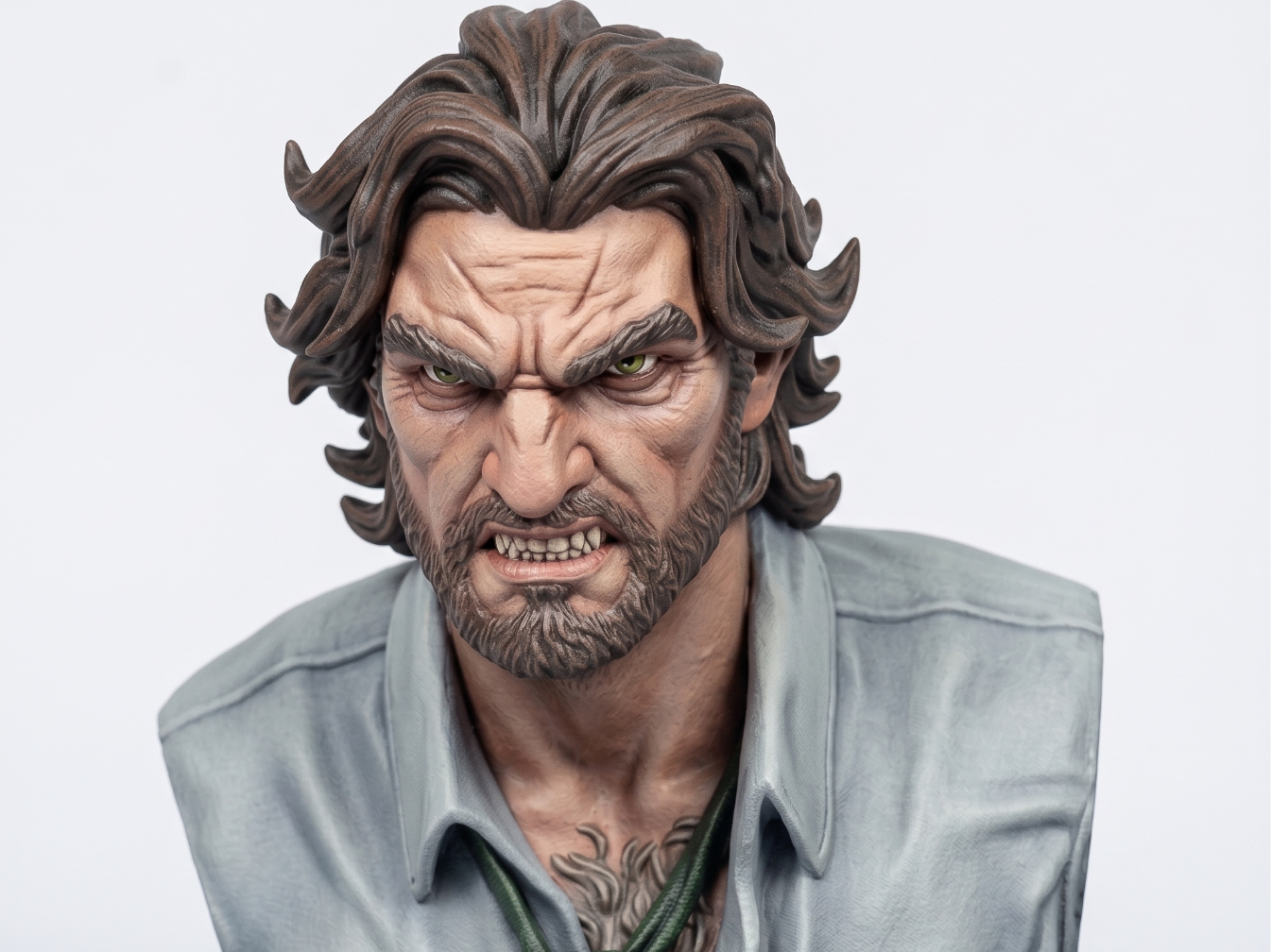 Busto Bigby Werewolf - The Wolf Among Us TellTale