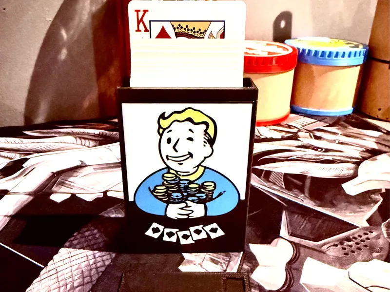 Fallout NewVagas Playing Card Stash Box
