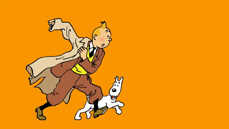 TIntin with Milou