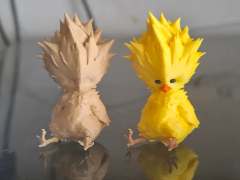 chocobito peinado cloud final fantasy