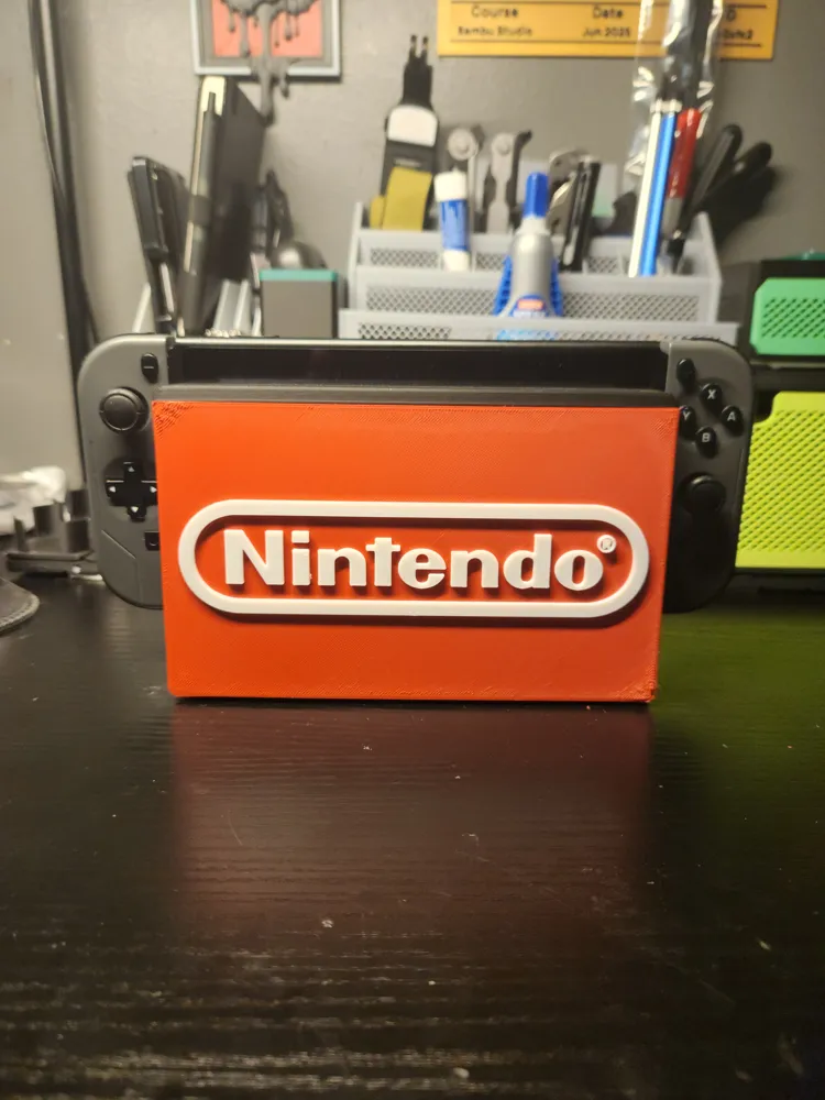 Modular Nintendo Switch Dock Cover by @LathanKreative MakerWorld ...