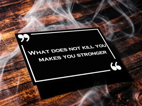 Empower Card  - What does not kill you makes you..