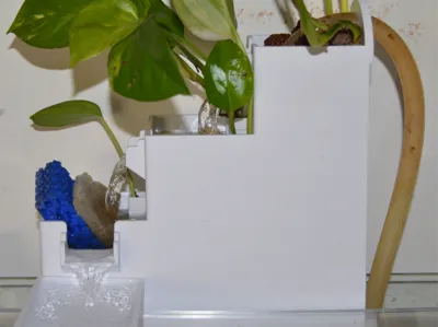 4-stage external waterfall aquarium filter