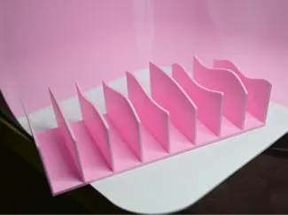 Wavy makeup/contour holder or rectangle stuff