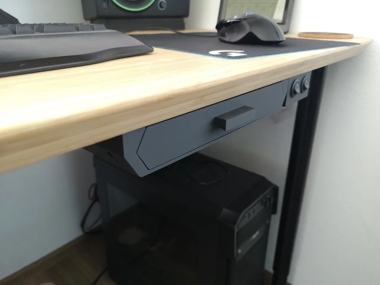Under desk drawer view 2