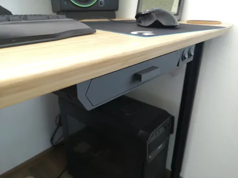 Under desk drawer view 2