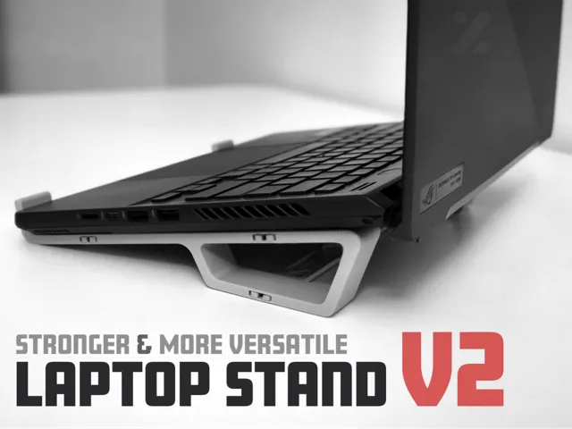 Laptop Stand V2 – Stronger & More Versatile