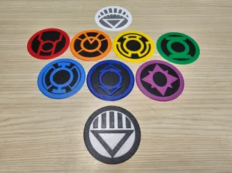 DC Darkest Night Coasters
