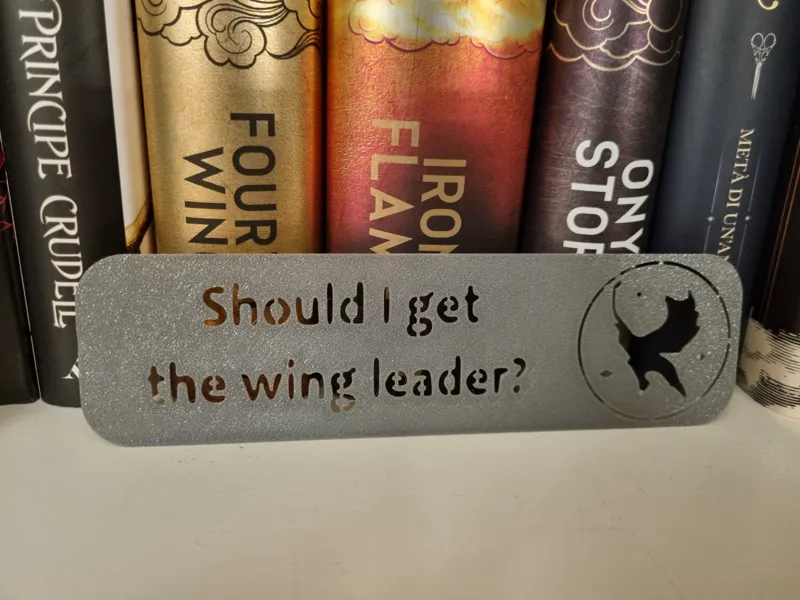 Fourth Wing / Iron Flame Bookmark