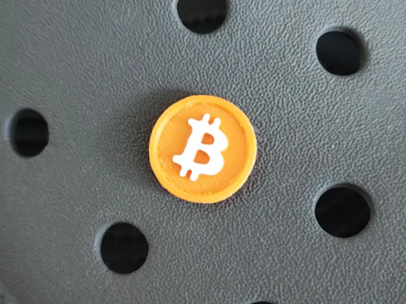 Bitcoin Crocs Jibbitz