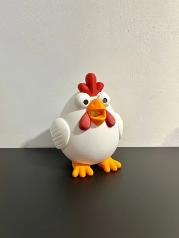 Accesorio para impresora 3D: Chicken Piggy Bank _ NO AMS — vista de referencia 5