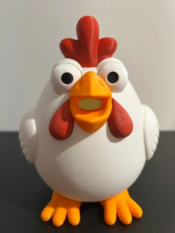 Accesorio para impresora 3D: Chicken Piggy Bank _ NO AMS — vista de referencia 3