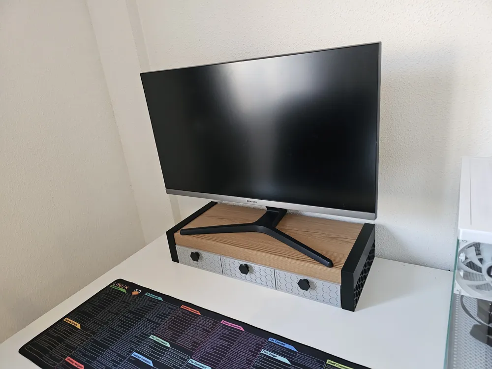 Monitor stand/riser Ikea lack shelf by Iwanvana MakerWorld: Download ...