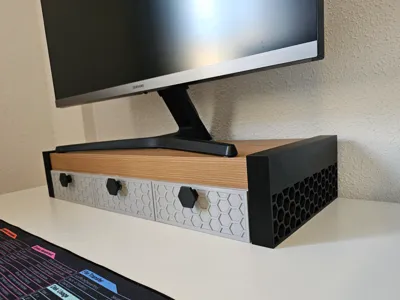 Monitor stand/riser Ikea lack shelf 