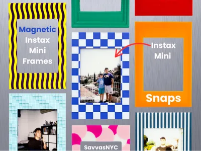 Instax Mini Frames - Snaps for SnapFrame System