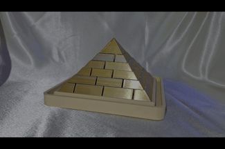 Egyptian ancient levitating pyramid