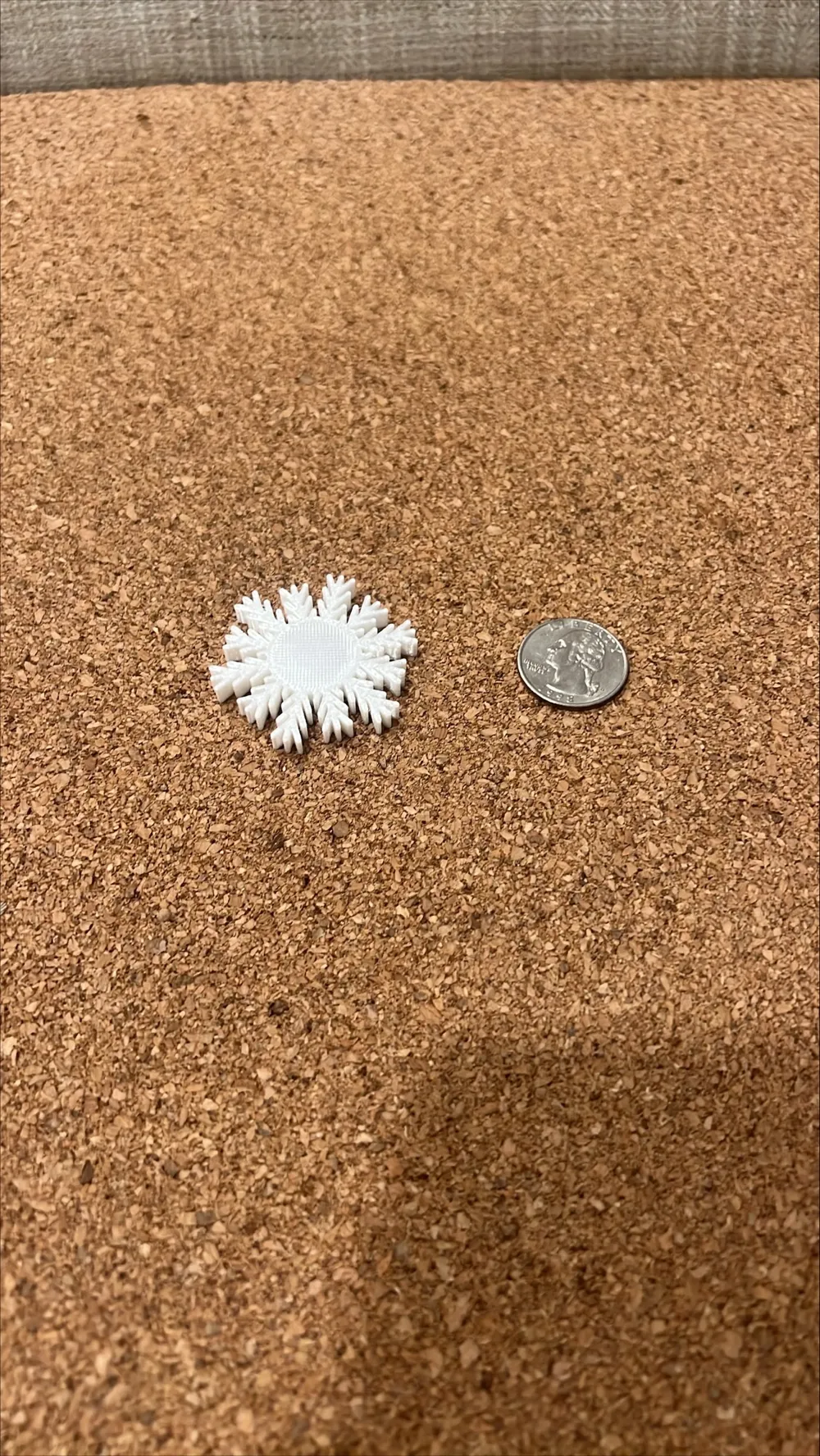 Snowflake Refrigerator Magnet by LEM MakerWorld: Download Free 3D Models