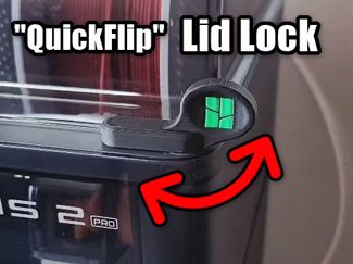 AMS 2 Pro/AMS 1 "QuickFlip" Lid Lock