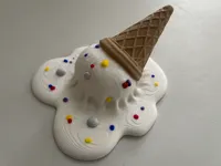Icecream spill