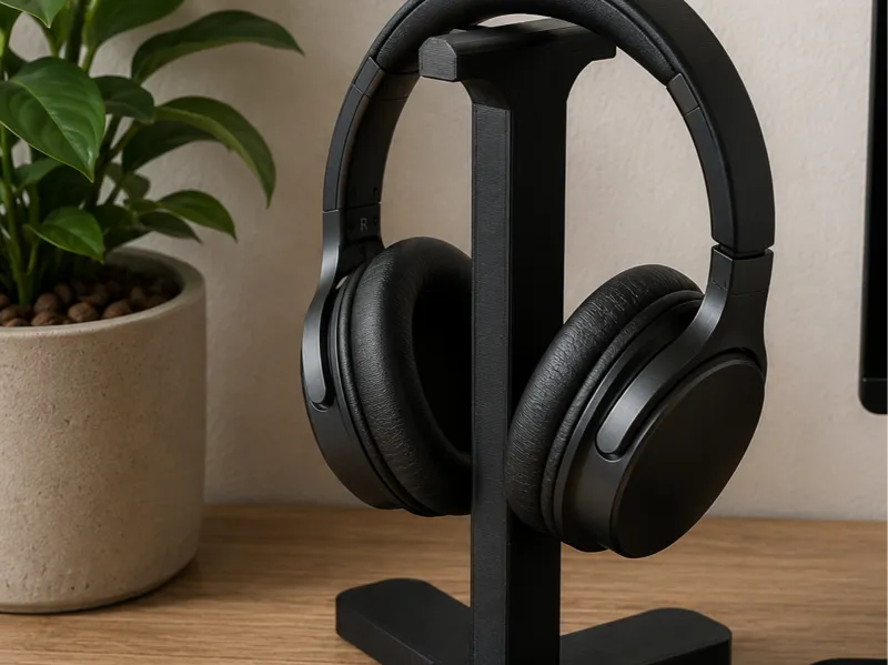 Minimalist Headphone Stand 3D