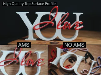 I Love You – Decorative Sign (AMS & Non-AMS)
