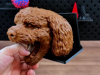 Labradoodle Head PS5 Controller Holder