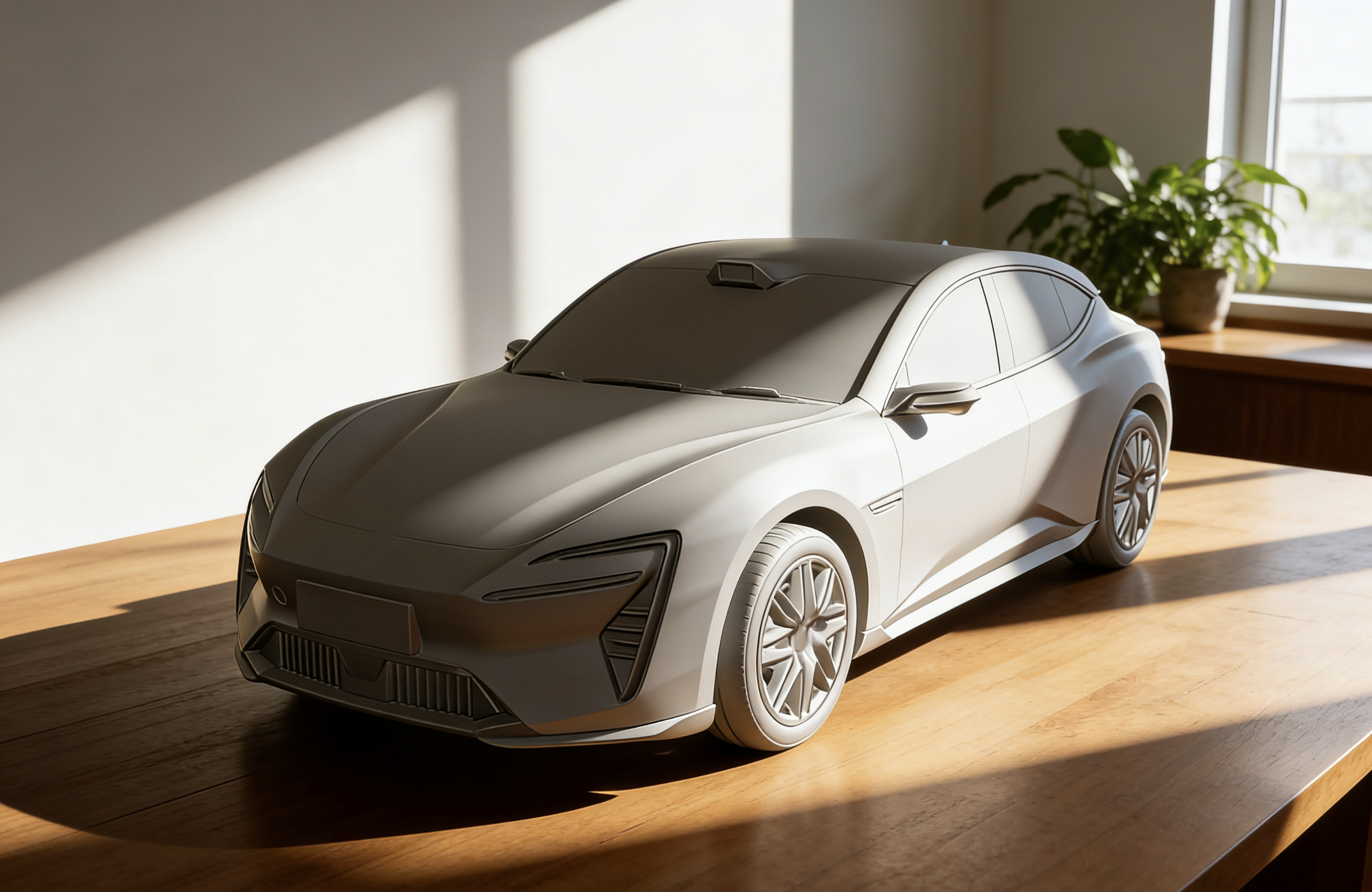 Miniatura 2 do modelo 3D 阿维塔06 1/24比例模型