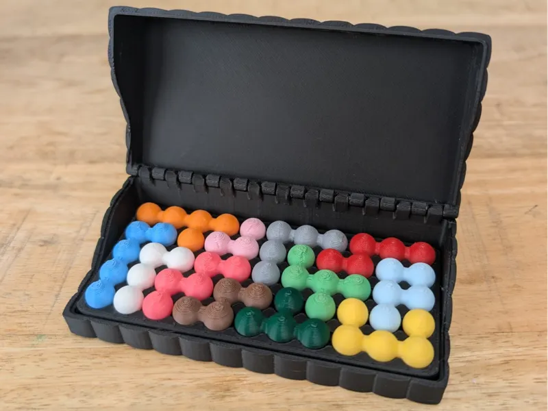 3D IQ Smart Puzzle – Travel Case & Brain Teaser