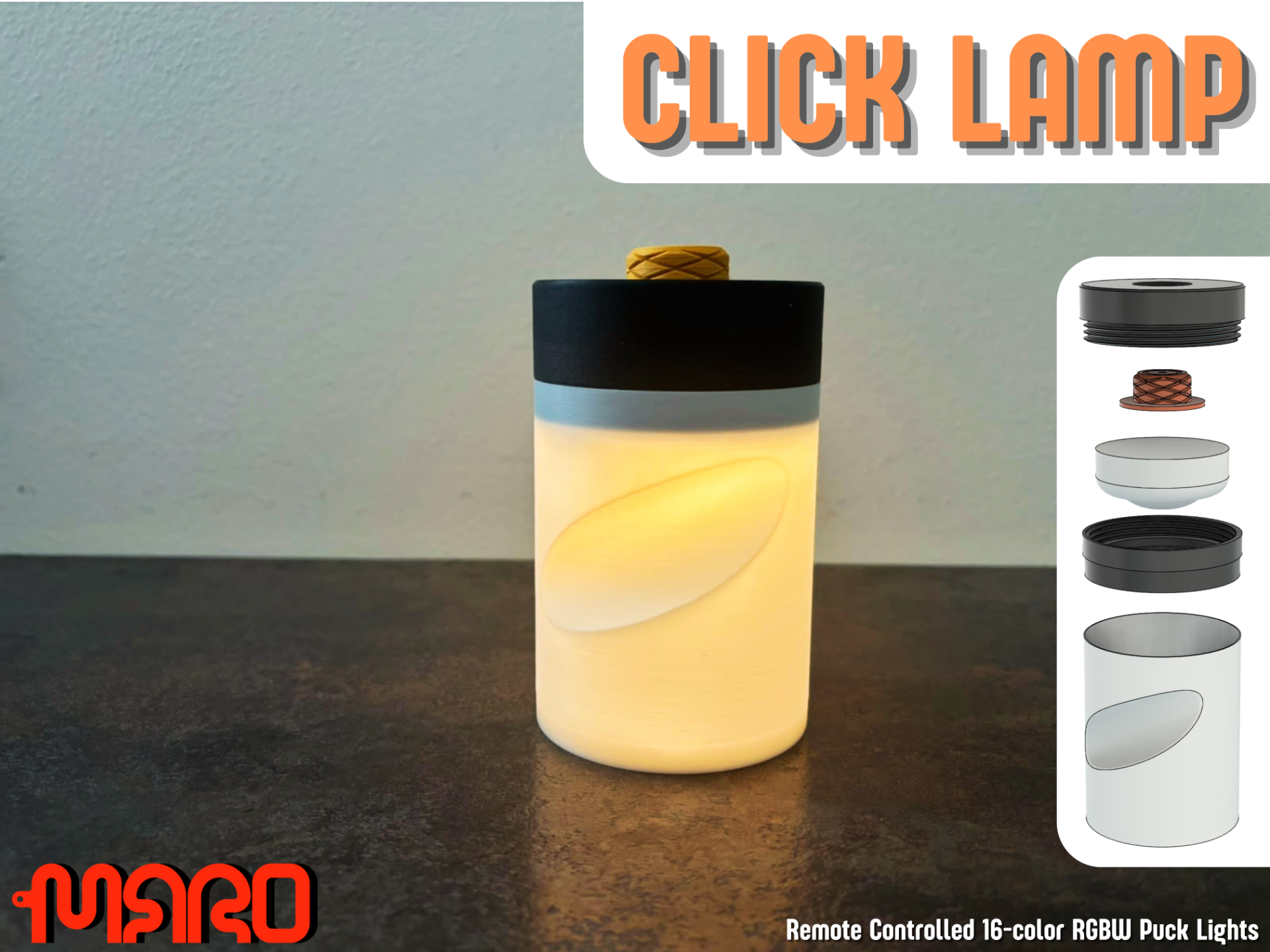 CLICK LAMP - LED LAMP KC007