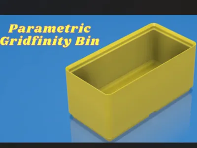 Parametric Gridfinity Bin generator