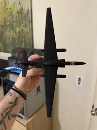 U-2 with RADOME, A1 Mini, 0.12mm layer, 2 walls, 10% infill