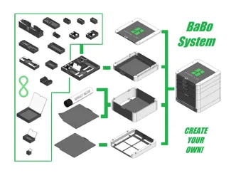 [BaBo] organizer drawer module 30