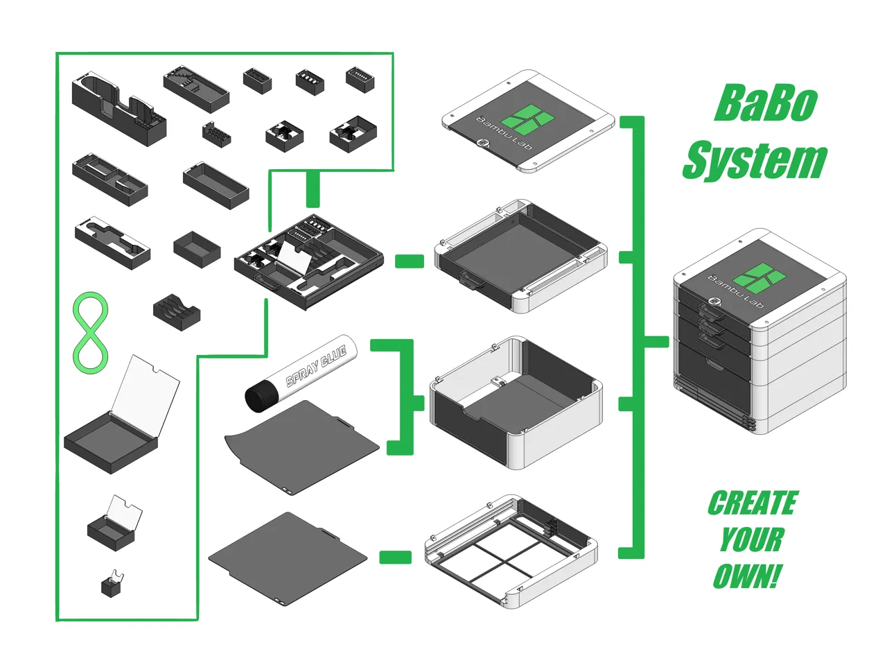 [BaBo] organizer drawer module 30 view 4