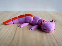 Medium Axolotl, single colour, No AMS needed