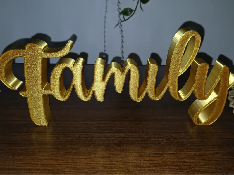 Family sign home decor