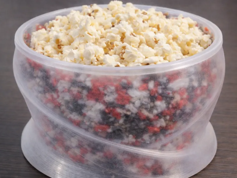 Poop Corn Bowl - Reuse printer poop 