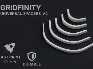 Gridfinity Universal base Spacers V2