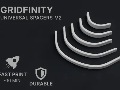 Gridfinity Universal base Spacers V2