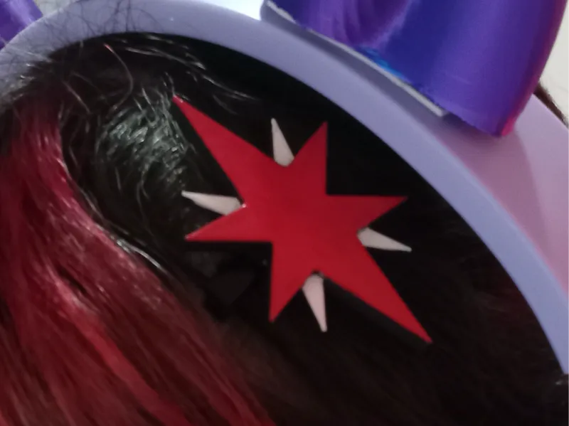 Twilight Hair Clip - (Clip peice NOT included)
