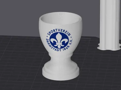 Elegant Egg Cup SV Darmstadt 98