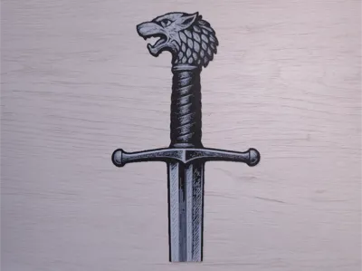 Dekoratif Kitap Sayfa İşaretçisi, Özel Tasarım Jon Snow Koleksiyonluk Biblo, Hediyelik Süs