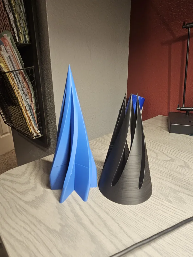 Giant Cone Spiral Fidget - Free 3D Print Model - MakerWorld