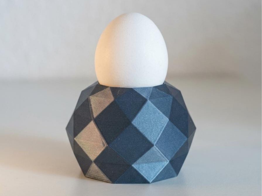 Moderner Polygon Eierbecher egg