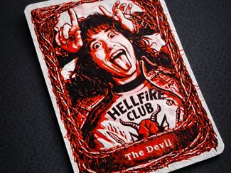 Stranger Things Tarot - Eddie, the Devil