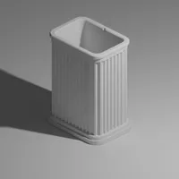Boîte de rangement à couvercle pivotant — photo 1
