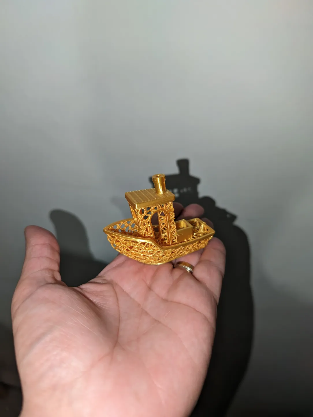 Voronoi Lattice Benchy view 2