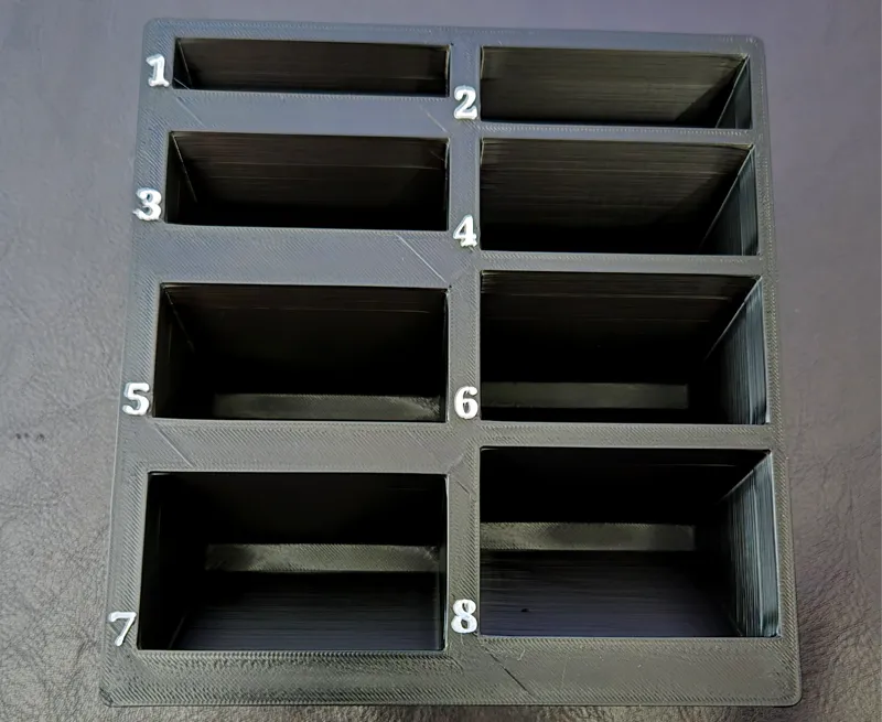 WAHL hair clipper guides storage